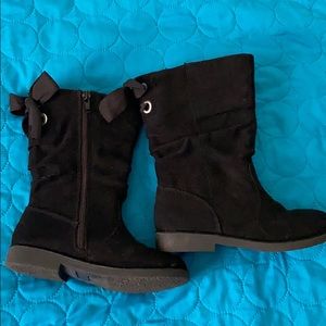 Little Girls Faux Suede Boots